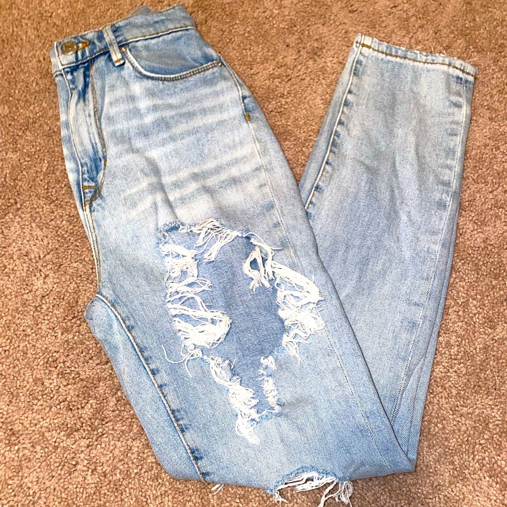 Urban outfitters size 24 mom high rise jeans!